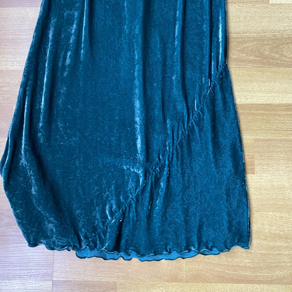 Aritzia Practical Magic 90s Style Velvet Wilfred Canto Dress XXS XS - Picture 8 of 9